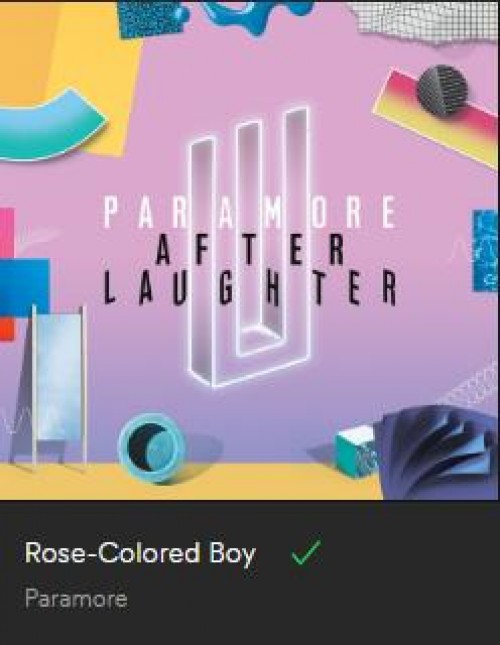 Rose-Coloured Boy - Paramore