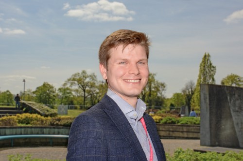 George on a recent return visit