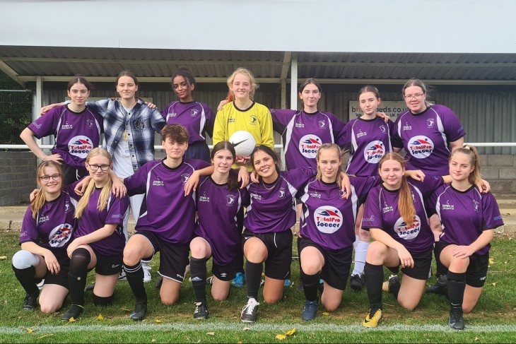 Girls Football Team 