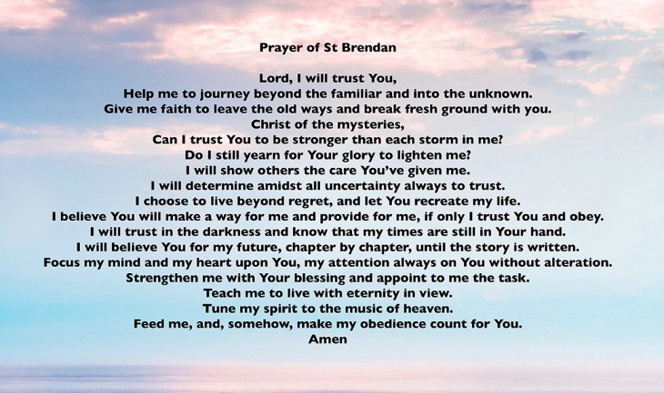 Prayer of St Brendan