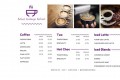 Hot Drinks Menu