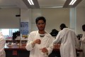 Chemistry Students During a Practical 