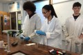 Chemistry Students Making Aspirin