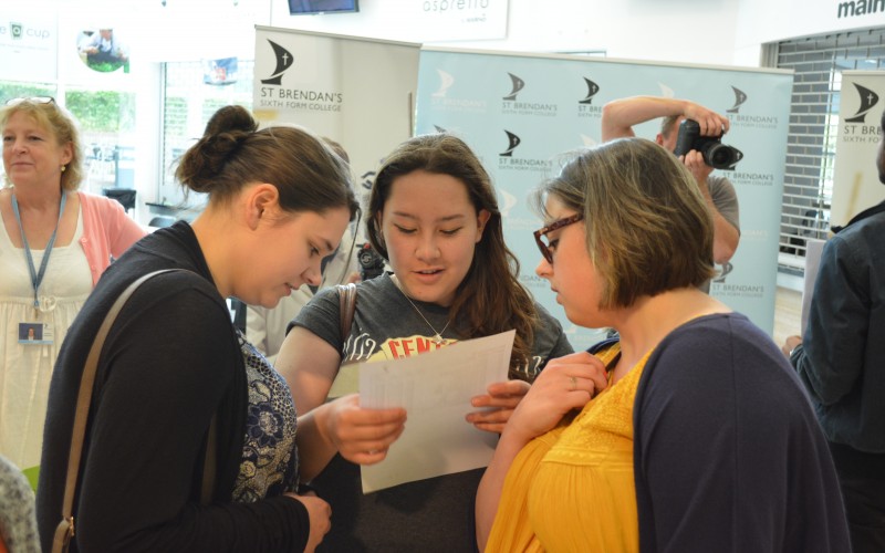 Results Day at St Brendan's