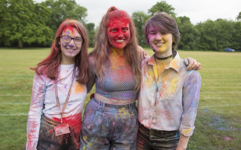 Colour run fun