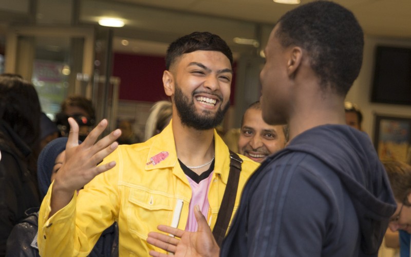 Students celebrate